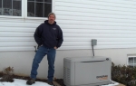 17 KW standby generator