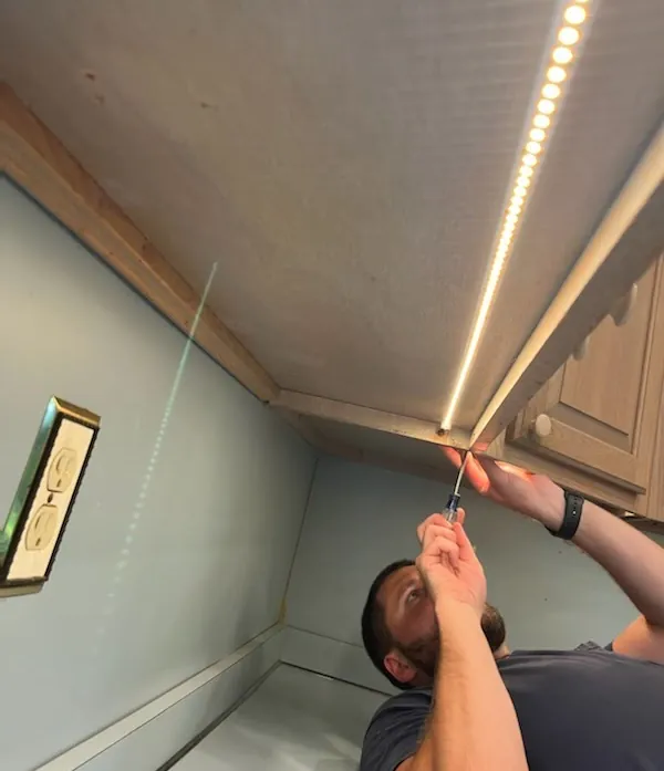How to Install LED Under Cabinet Lighting 
